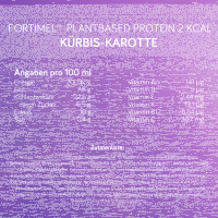 Fortimel PlantBased Protein 2 KCAL/ml Kürbis-Drink Karotte 32x200ml Trinkflasche