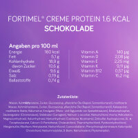 Fortimel Creme Protein 1.6 kcal/ml Mischkarton 32x125g Becher
