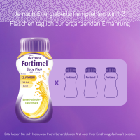 Fortimel Jucy Plus Drink Birne Holunder 4x200ml Trinkflasche
